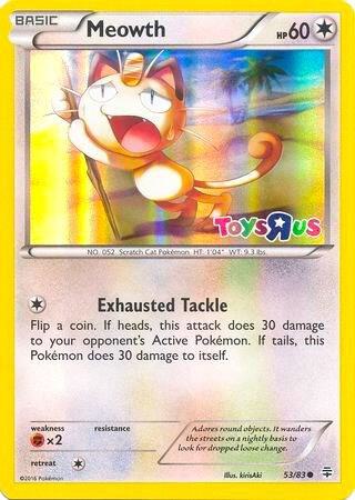 Meowth - Toys-R-Us Promo Sealed