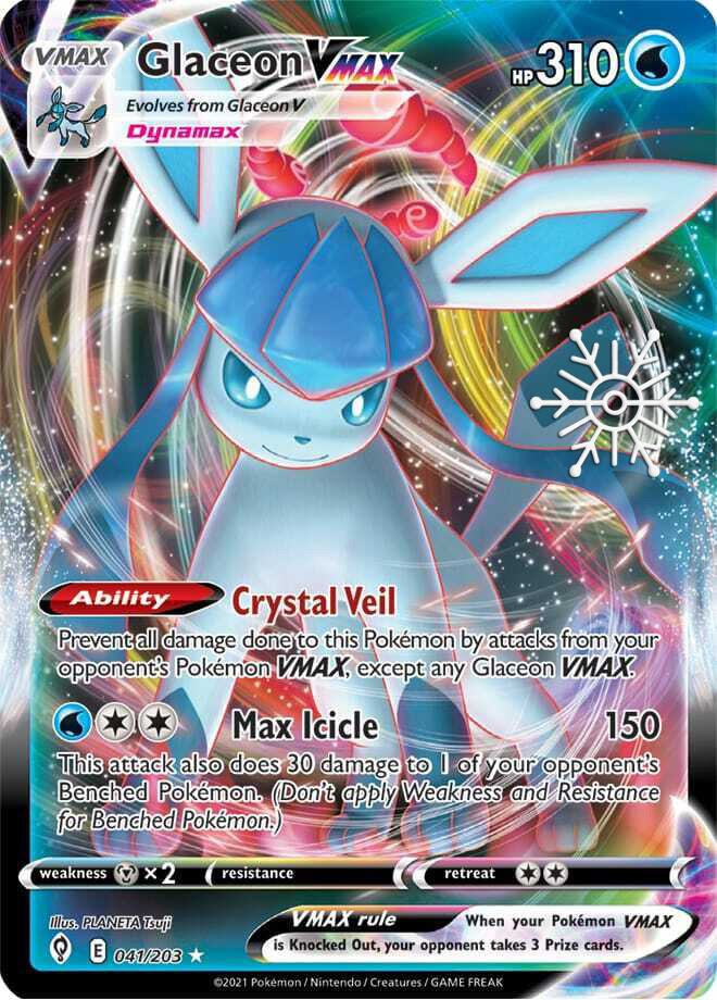 Glaceon VMAX - Snowflake Calender Promo Sealed