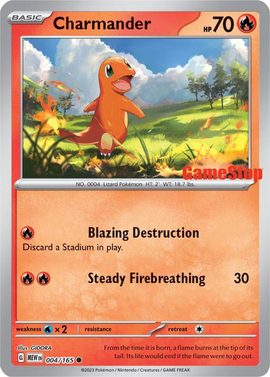 Charmander - GameStop Promo Sealed