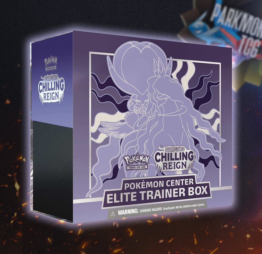 Chilling Reign Pokemon Center Elite Trainer Box [Shadow Rider Calyrex] (Exclusive)