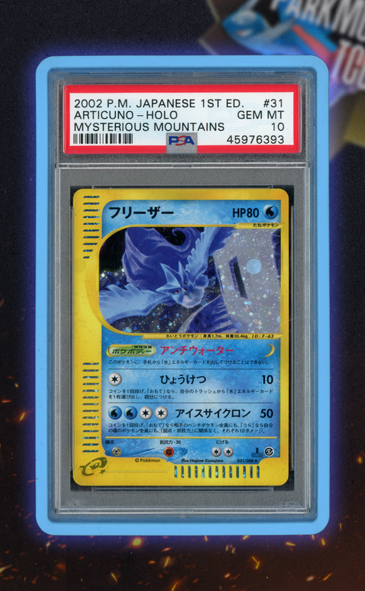 Articuno 1st Ed. 31/88 PSA 10