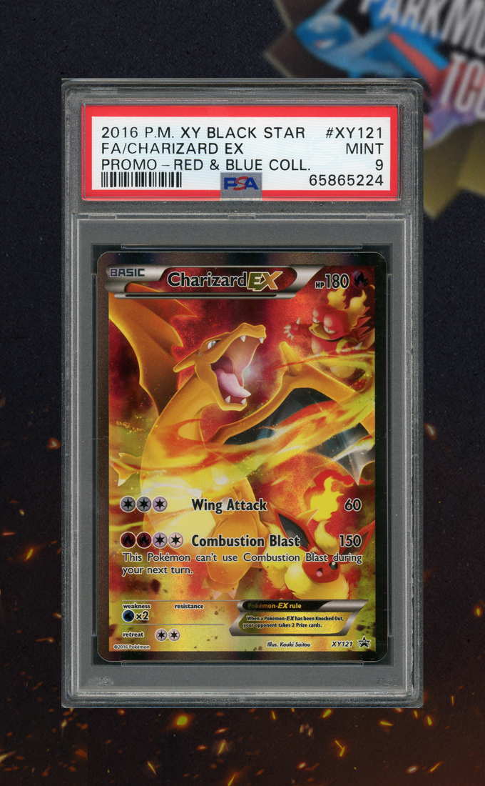 Charizard EX XY121 PSA 9