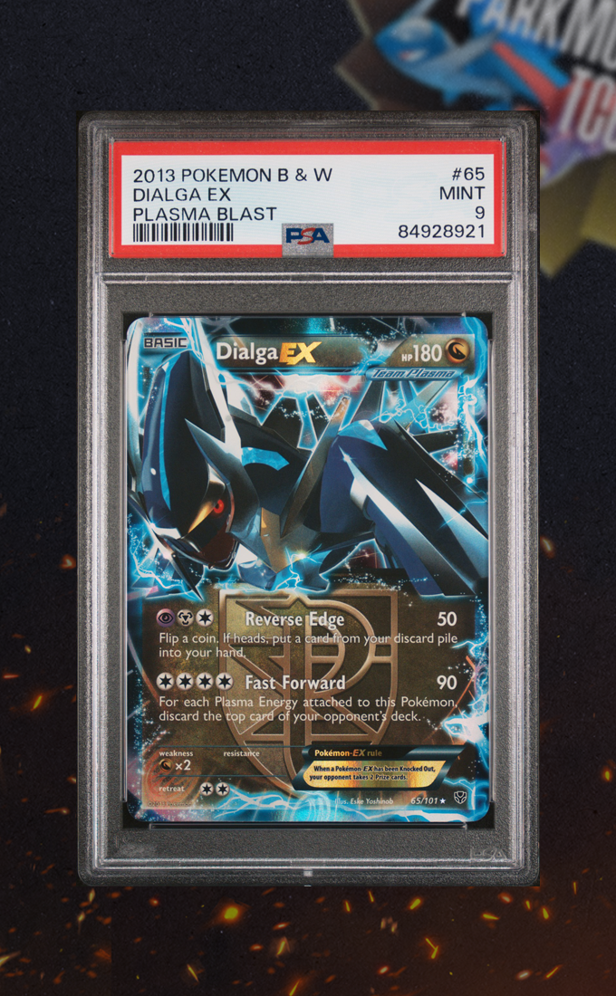 Dialga EX 65/101 PSA 9