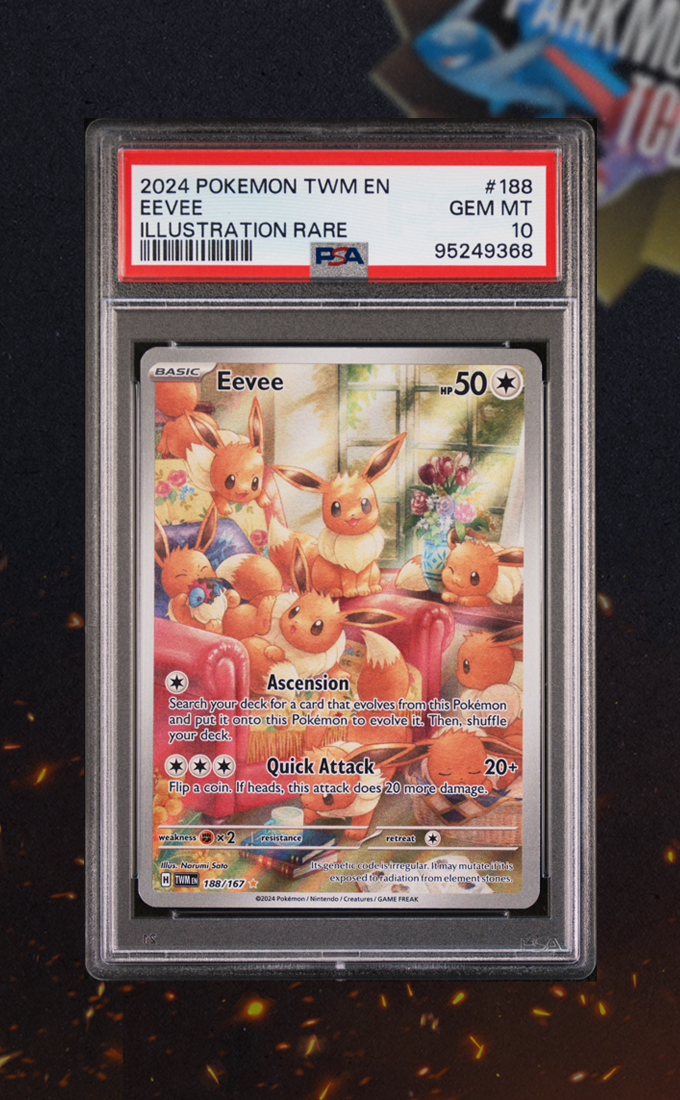 Eevee Illustration Rare 188/167 PSA 10