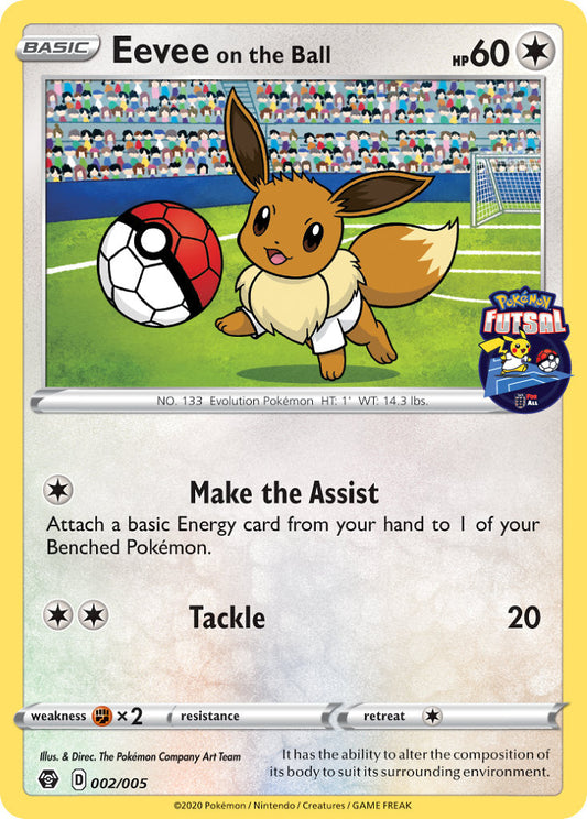 Eevee on the Ball - 002/005 Sealed