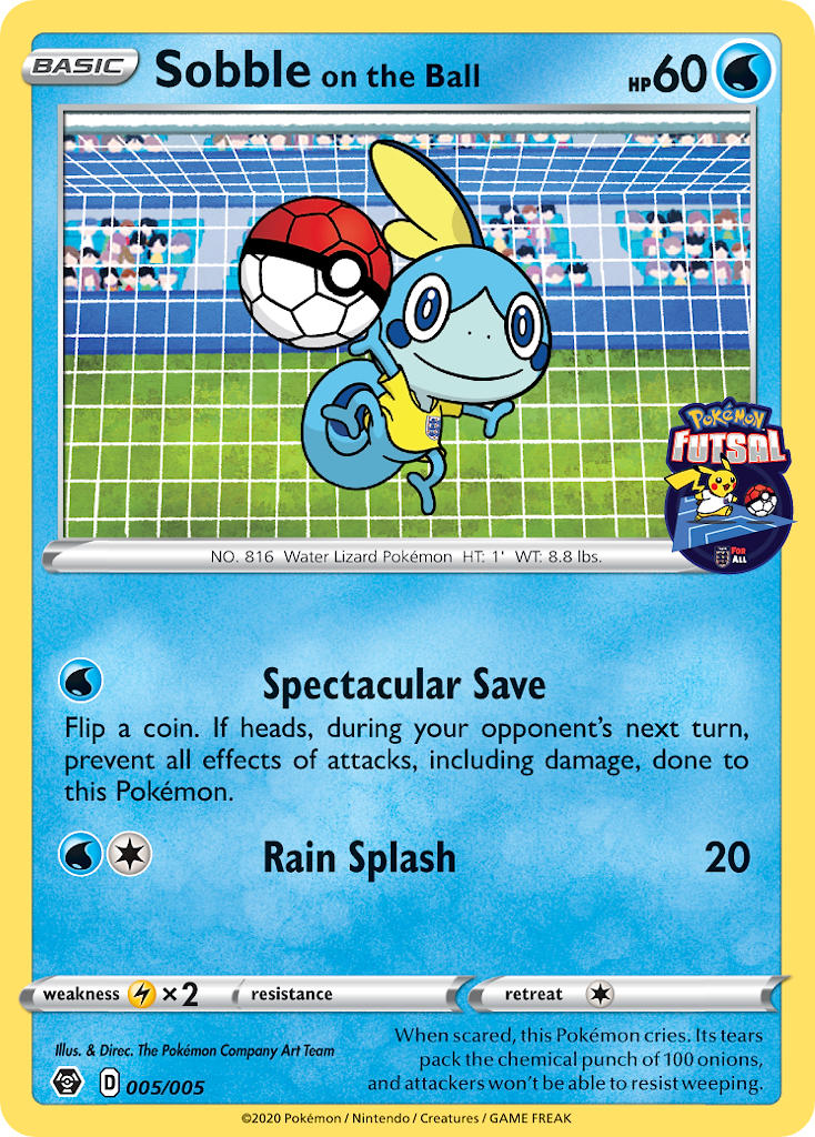 Sobble on the Ball - 005/005 Sealed