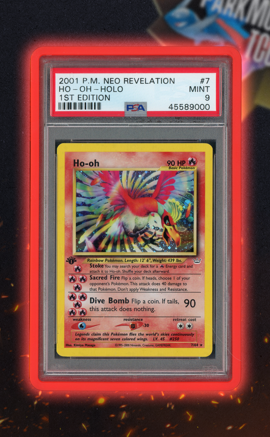 Ho-oh 1st Ed. 7/64 PSA 9