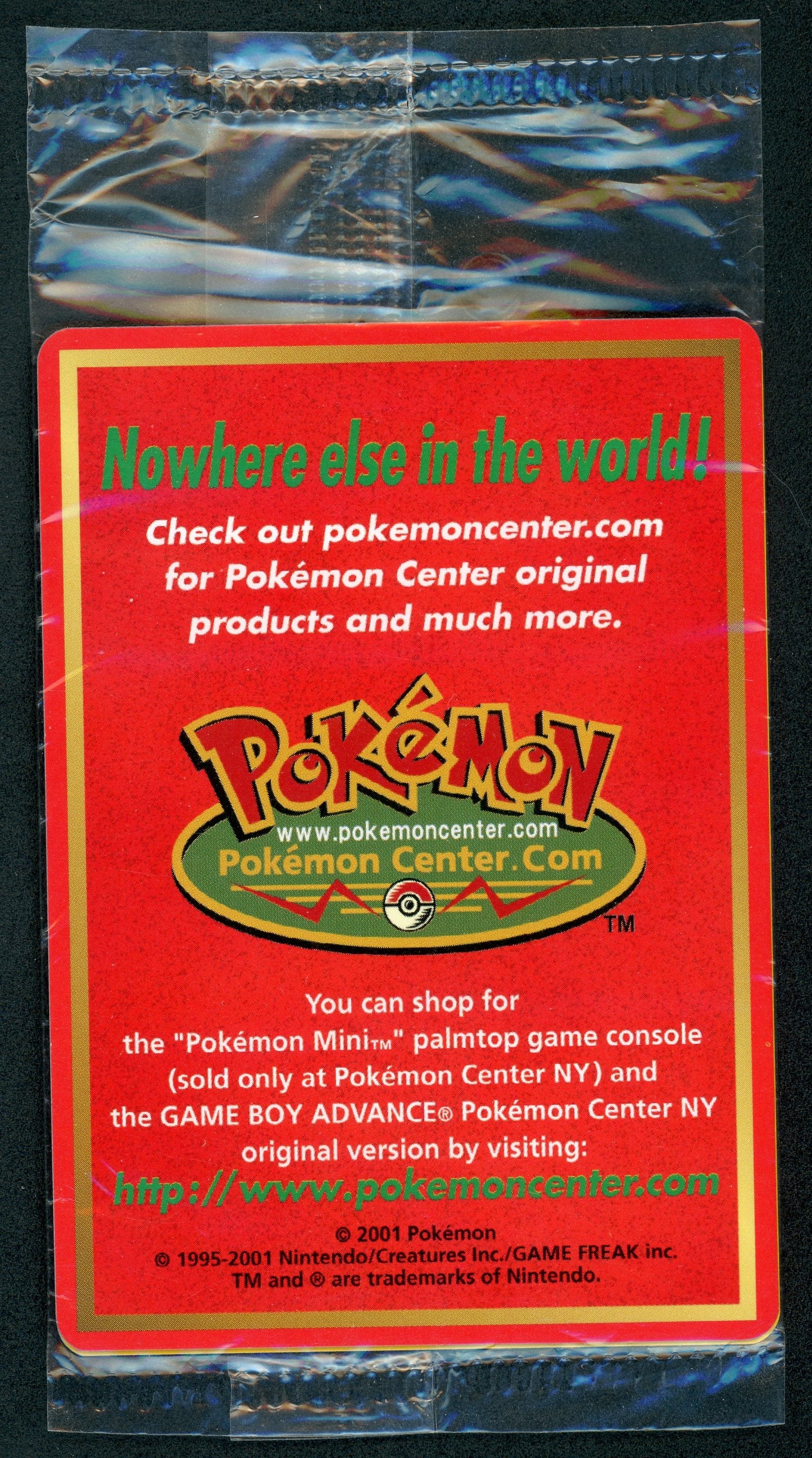 Pokemon Center -  040/053 WoTC Promo Sealed