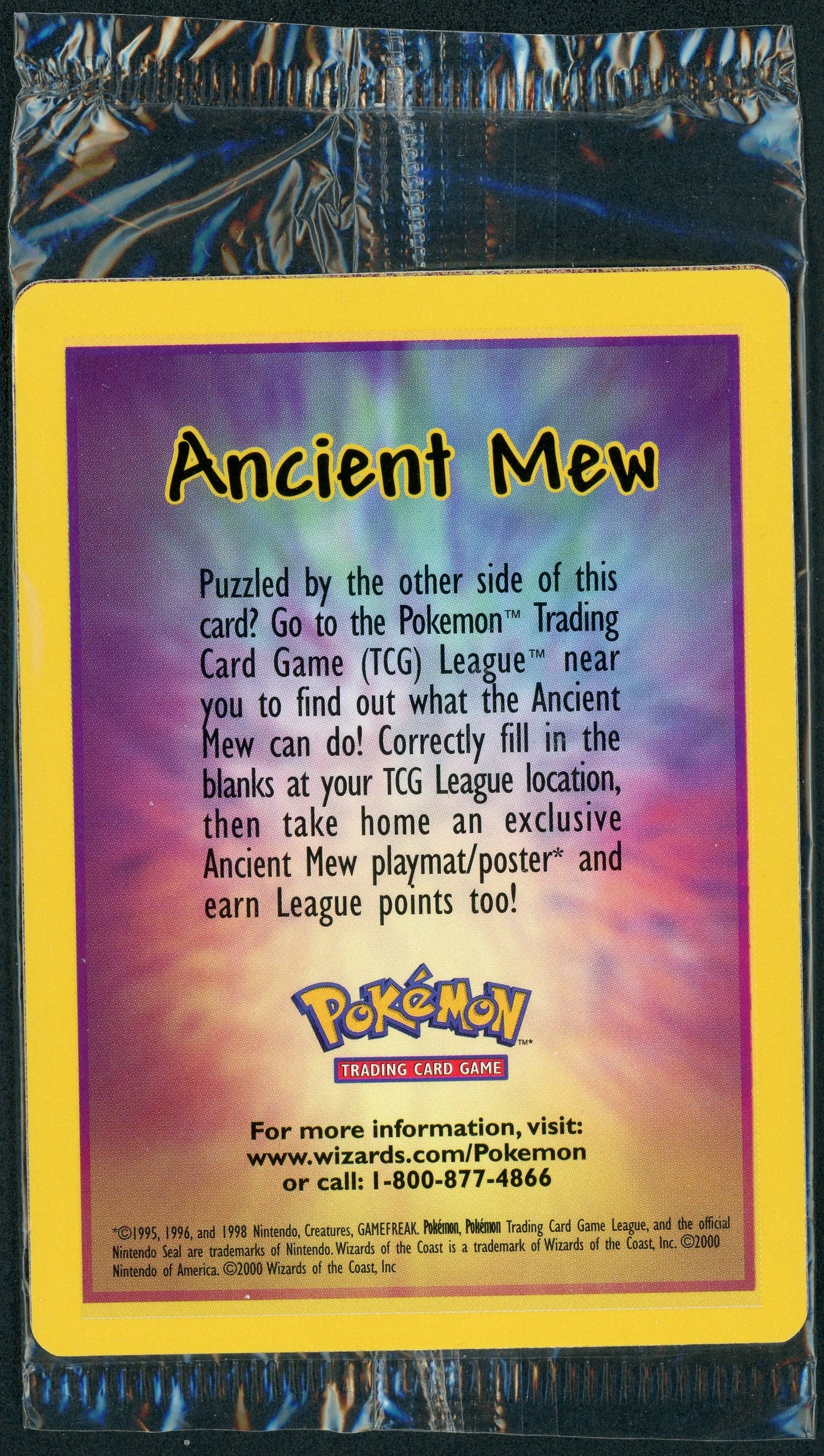 Ancient Mew - Movie Promo Sealed