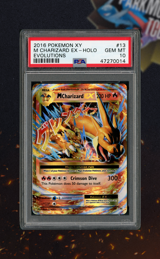 M Charizard EX 13/100 PSA 10