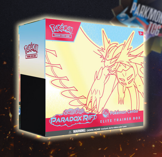 Paradox Rift Pokemon Center Elite Trainer Box (Exclusive) [Roaring Moon]