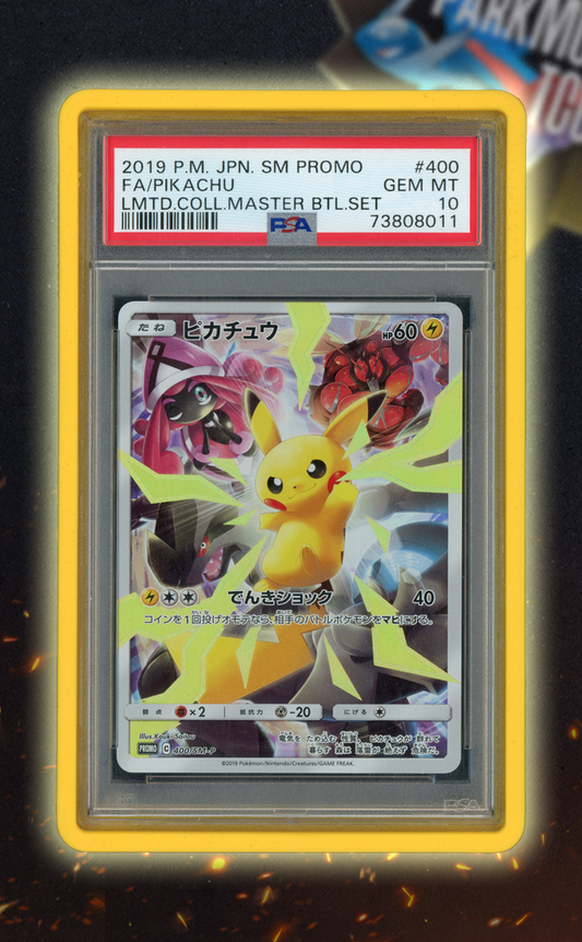 Pikachu 400/SM-P PSA 10