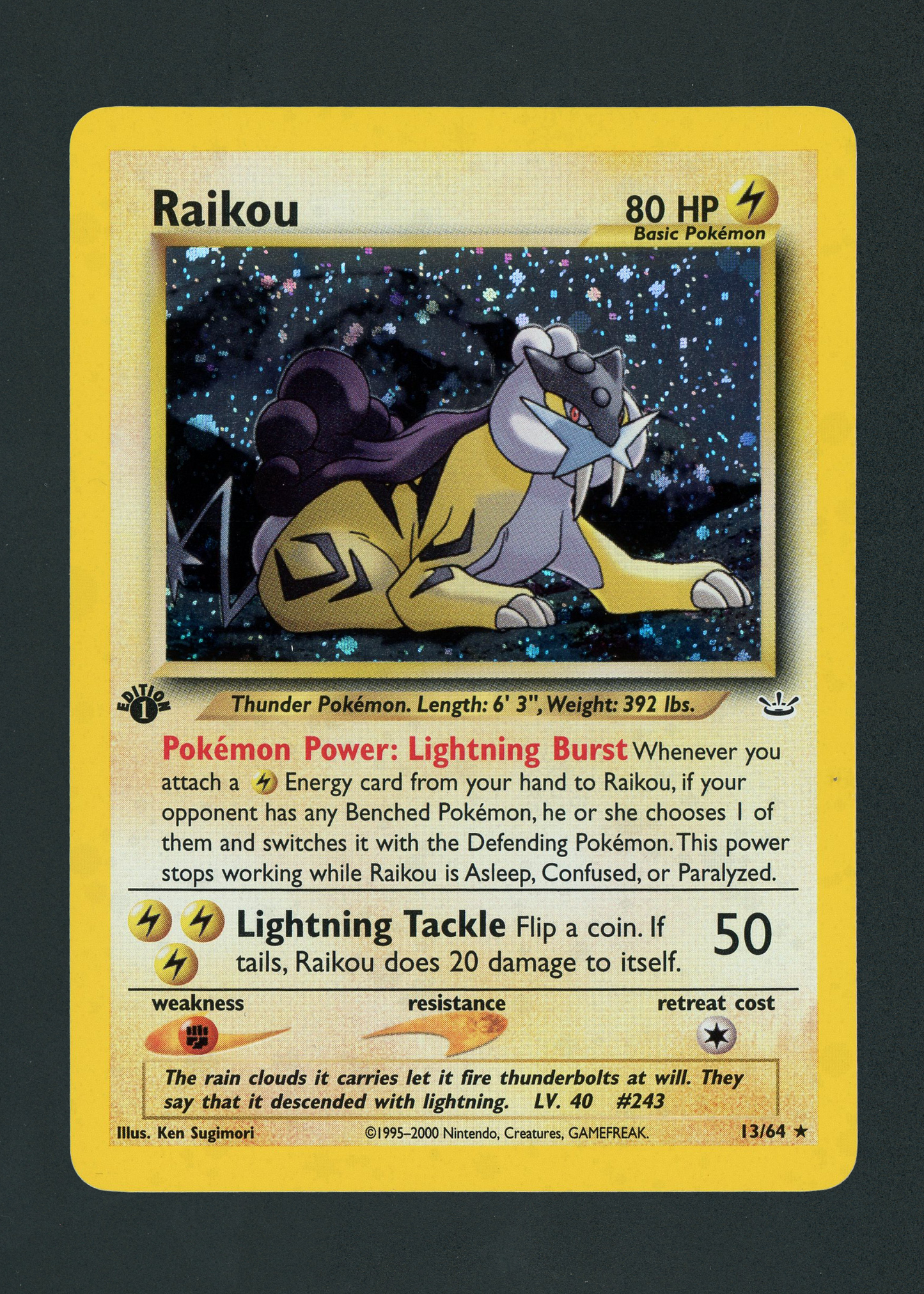 Raikou 1st Edition - Neo Revelation