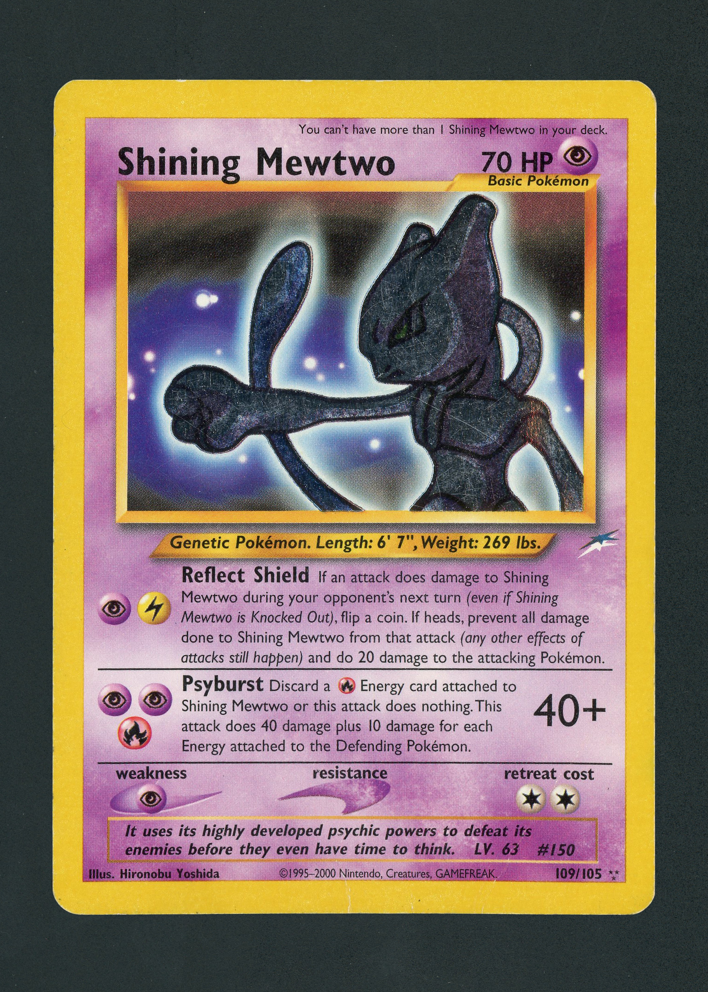 Shining Mewtwo - Neo Destiny