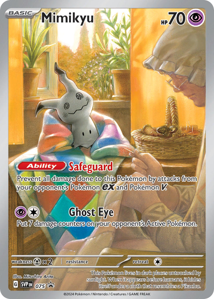 Mimikyu - 075 Promo Sealed