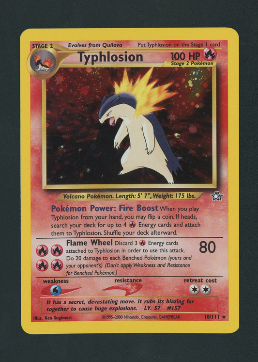 Typhlosion (18) - Neo Genesis