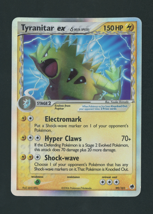 Tyranitar ex (Delta Species) - Dragon Frontiers