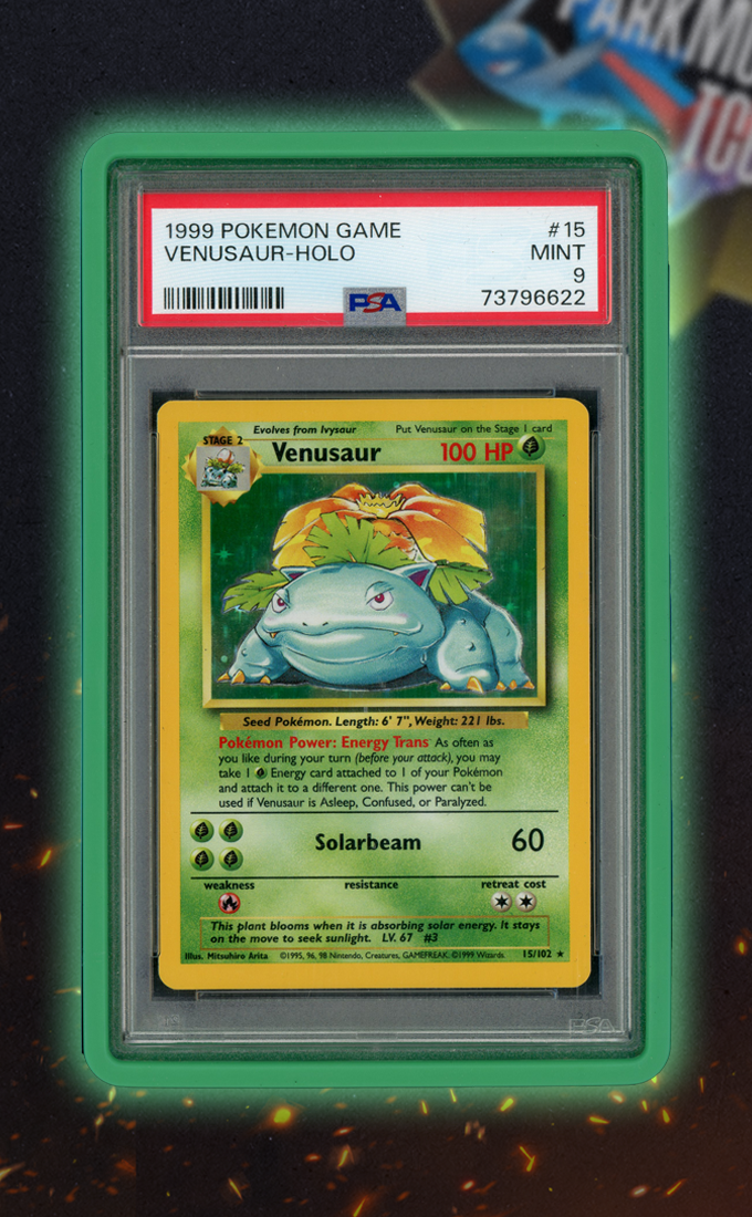 Venusaur 15/102 PSA 9