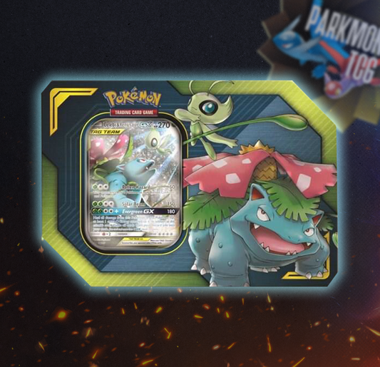 TAG TEAM Tin [Celebi & Venusaur GX]