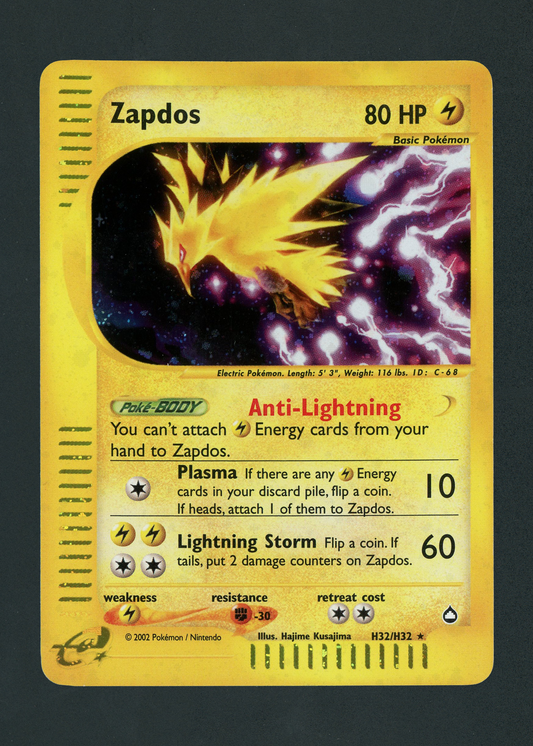 Zapdos (H32) - Aquapolis